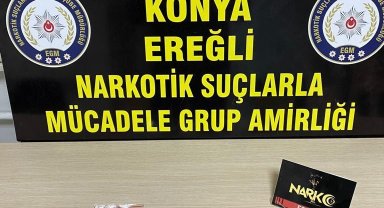 Konya'da uyuşturucu tacirlerine darbe