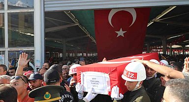 Konyalı şehit Hasan Çatal son yolculuğuna uğurlandı