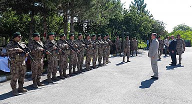 Konya PÖH timleri törenle Suriye'ye uğurlandı