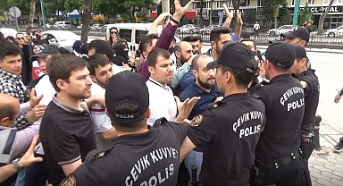 Konya'da izinsiz gösteri yapan Kuytulcular'a 7 tutuklama