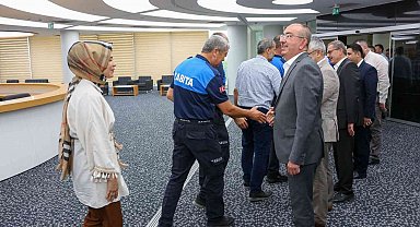 Başkan Kavuş, "En önemli hedefimiz, kırmızı çizgimiz hemşehrilerimizin memnuniyetidir"