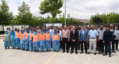 Başkan Pekyatırmacı personelle buluşmaya devam ediyor