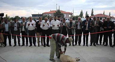 Karaman'da Ziraat Odası Başkanı Recep Muğlu'nun ismi satış mağazasına verildi