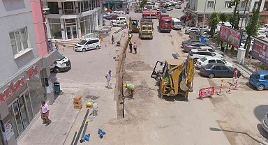 Konya Büyükşehir Beyşehir'de 10 kilometre su şebeke ıslahı gerçekleştiriyor
