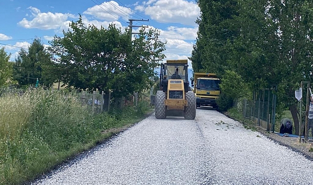 Konya Büyükşehir'den Seydişehir'e 14.1 km daha mahalle Yolu