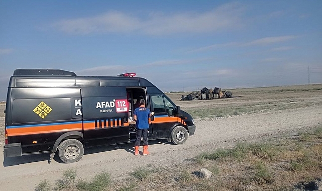Konya'da çevreye kimyasal atık atan 3 kişi tutuklandı