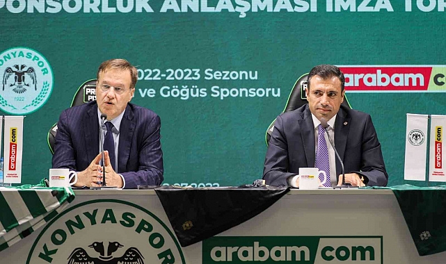 Konyaspor isim ve forma sponsoruyla sözleşme imzaladı