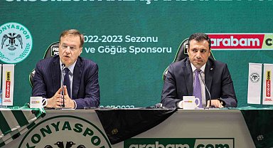 Konyaspor isim ve forma sponsoruyla sözleşme imzaladı