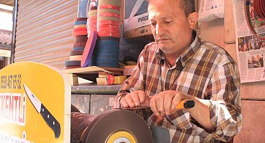 Kurban Bayramı öncesi 60 yıllık bıçak ustasından 'işi bilene gidin" uyarısı