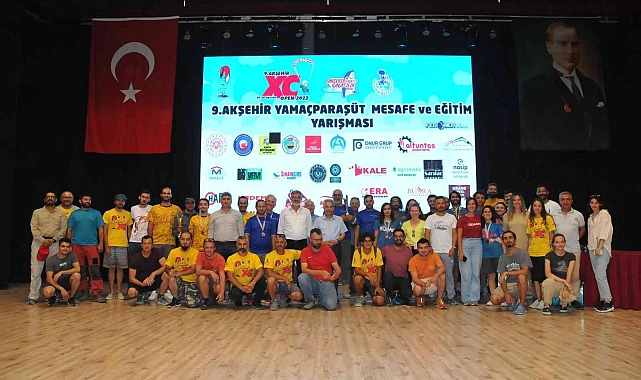 9. Akşehir XC Open 2022 Mesafe ve Eğitim Yarışması'nın ödülleri verildi