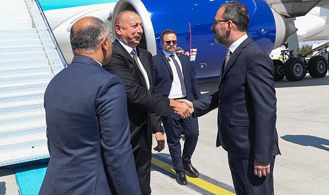 Azerbaycan Cumhurbaşkanı İlham Aliyev Konya'da