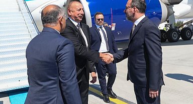 Azerbaycan Cumhurbaşkanı İlham Aliyev Konya'da