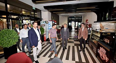 Başkan Kılca, kardeş şehir belediye başkanı Geylani ile istişarede bulundu