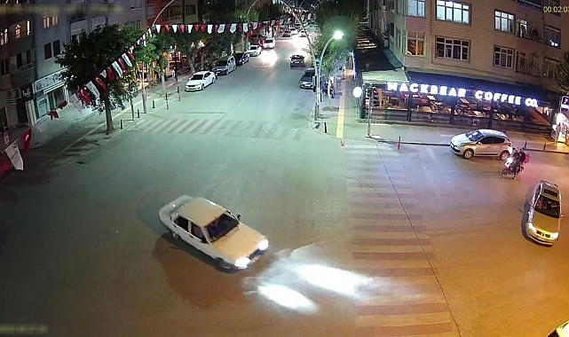 Cadde ortasında driftin cezası ağır oldu