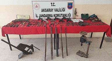 Ev değil silah imalathanesi çıktı