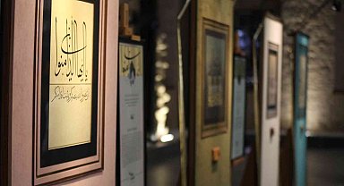 İman Ayetleri Hat Sergisi Konya'da açıldı