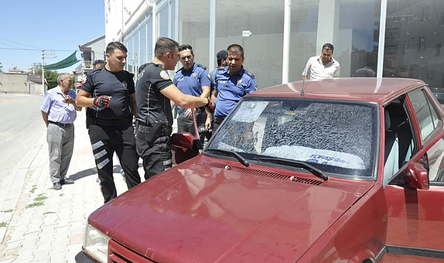 Karaman’da adres sorma bahanesiyle silahla kurşun yağdırdı