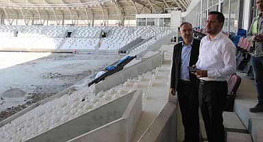 Karaman'ın 15 bin kişilik stadyumda sona doğru