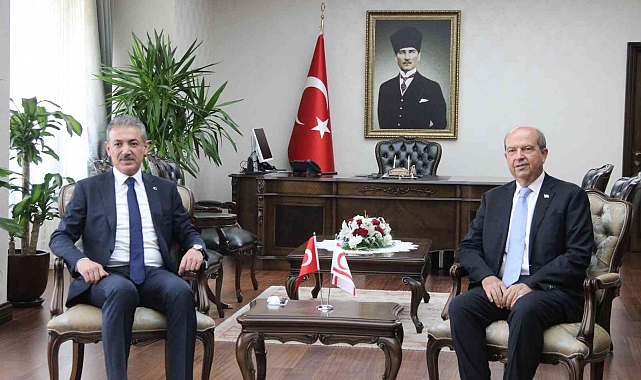 KKTC Cumhurbaşkanı Ersin Tatar Karaman'da