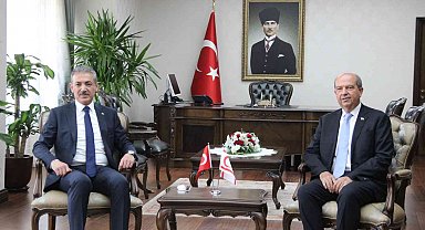 KKTC Cumhurbaşkanı Ersin Tatar Karaman'da