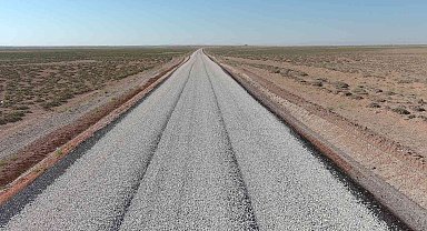 Konya Büyükşehir'den Cihanbeyli'ye 21 kilometre daha mahalle yolu