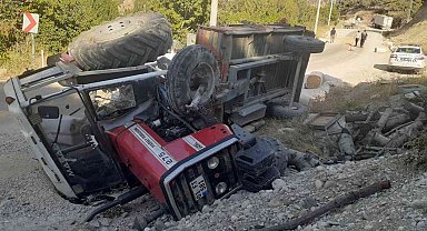 Konya'da traktörün altında kalan kişi öldü