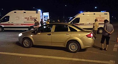 Otomobille triportör çarpıştı: 2 yaralı