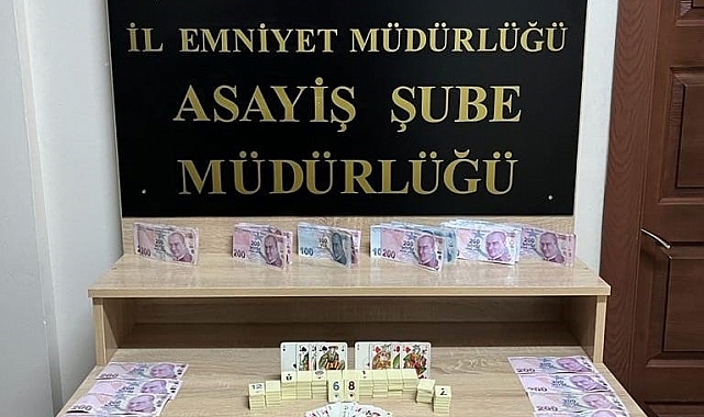 Aksaray polisinden kahvehanelere kumar baskını