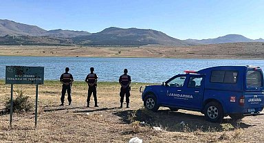 Aksaray'da jandarma boğulmalara karşı teyakkuzda