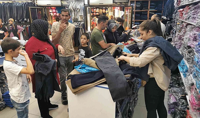 Aksaray'da kırtasiyelerde okul alışverişi yoğunluğu