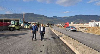 Akşehir'de yollar asfaltlanıyor