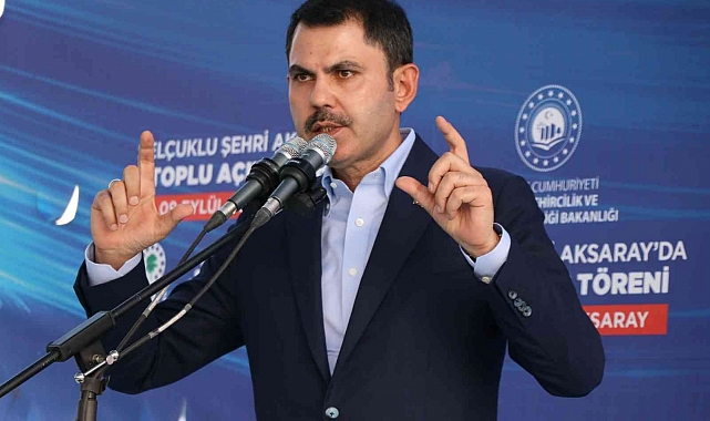 Bakan Kurum: "CHP'nin tehdit dili masanın 6 yanını da sarmış"