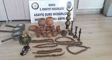 Camiden antika zannedip malzeme çaldı