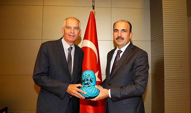 Fransa'nın Ankara Büyükelçisi Magro ve Başkan Altay'i ziyaret etti