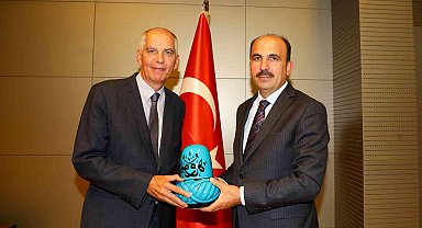 Fransa'nın Ankara Büyükelçisi Magro ve Başkan Altay'i ziyaret etti
