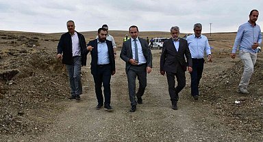 Kaymakam Polat Kulu Organize Sanayi Bölgesi altyapı çalışmaları inceledi