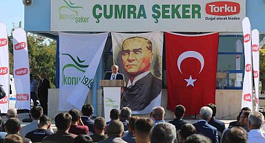 Konya Şeker'in pancar alım kampanyası dualarla açıldı