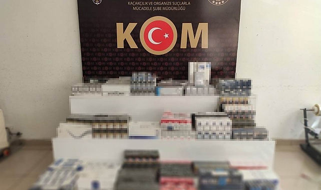 Konya'da 2 bin paket kaçak sigara ele geçirildi