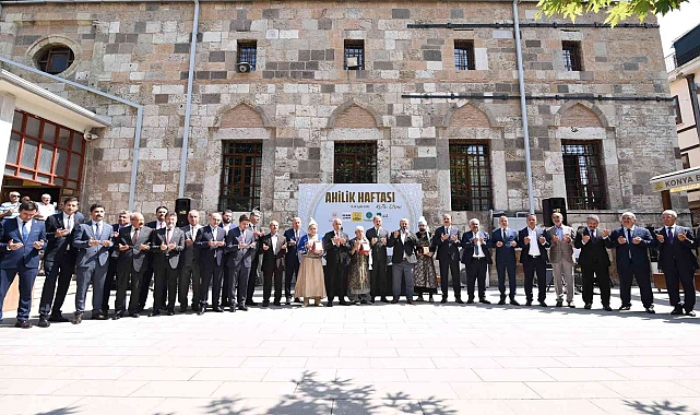 Konya'da Ahilik Haftası etkinlikleri Bakan Kirişci'nin katılımıyla başladı