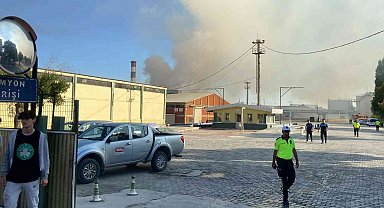 Konya'da şeker fabrikasındaki yangın söndürüldü