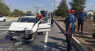 Konya'da zincirleme trafik kazası: 3 yaralı