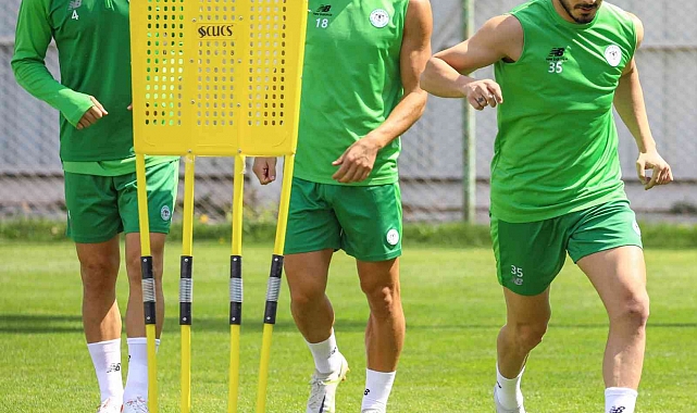 Konyaspor, Galatasaray maçı hazırlıklarını sürdürüyor