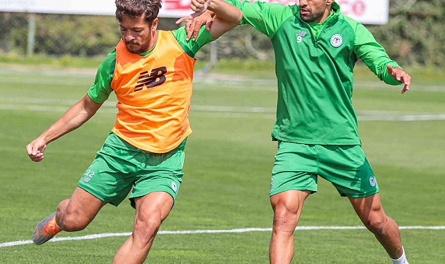 Konyaspor, Ümraniyespor maçı hazırlıklarına başladı