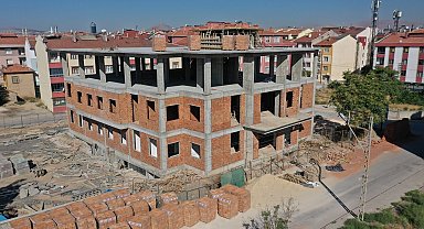 Nakipoğlu Sağlık Merkezi'nin inşaatı hızla sürüyor