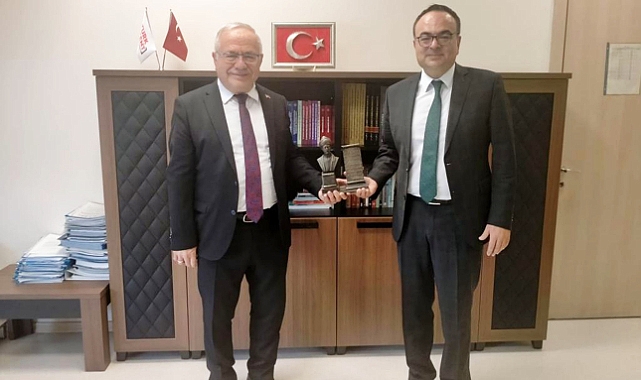 Rektör Namık Ak, Türk Patent ve Marka Kurumunu Ziyaret Etti