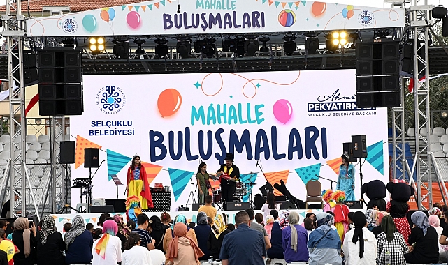 Selçuklu'da Mahalle Buluşmaları sona erdi