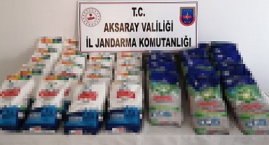 Aksaray jandarmadan "sahte deterjan" operasyonu
