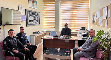 Aksaray'da çocuk polisleri okullarda