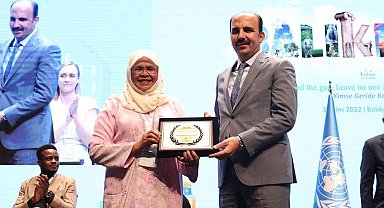 Dünyanın En Prestijli İnsan Yerleşmeleri Ödülü Başkan Altay'a verildi