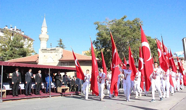 Karaman'da 29 Ekim kutlamaları